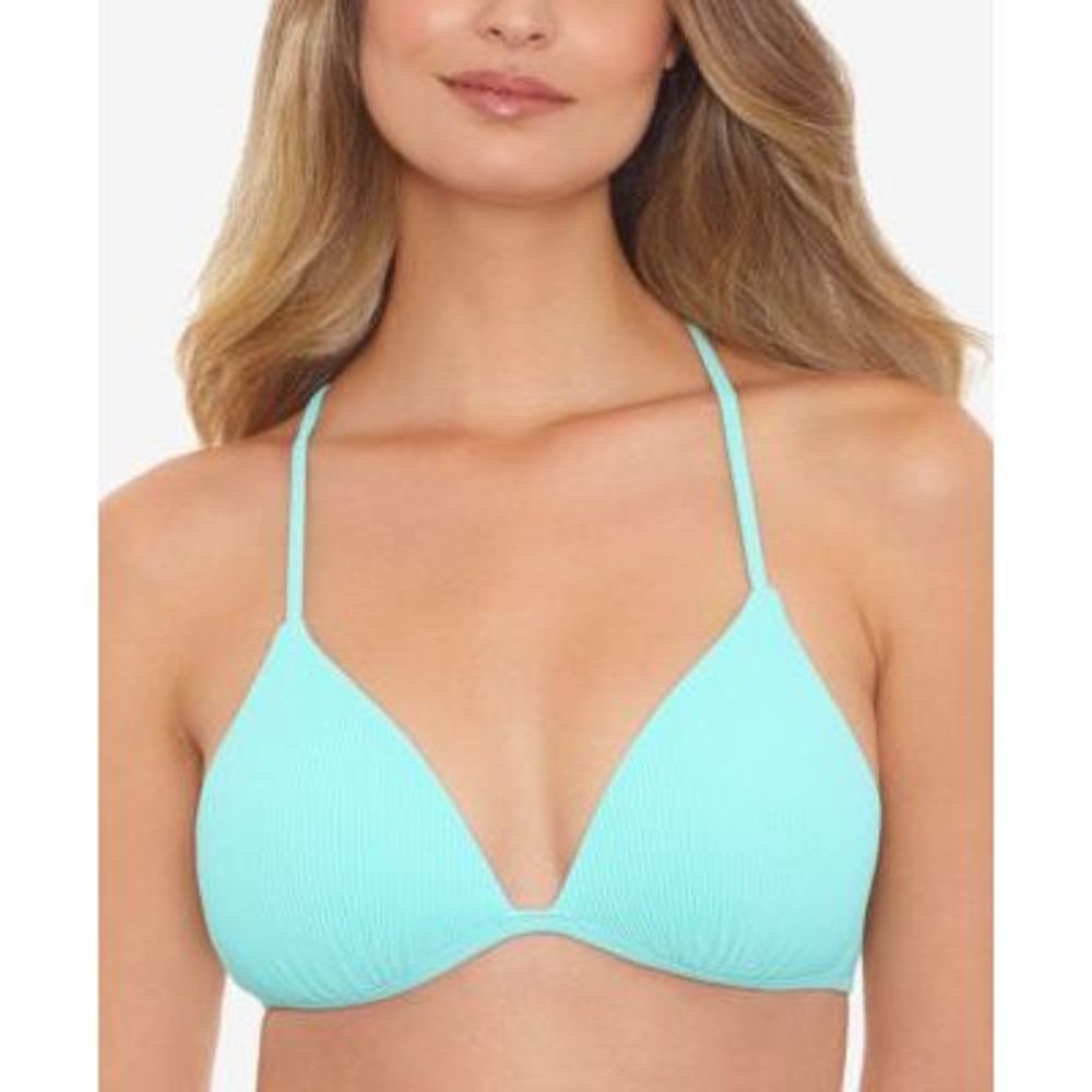 MSRP $25 Salt + Cove Juniors' Molded-Cup Triangle Bikini Top Size XS